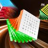 Qiyi Warrior 7x7 UV Diamond Surface Magic Cube, Small Size, High-Level Smooth Seven-Layer Challenge