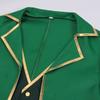 St. Patrick Costume Leprechaun Hat Tuxedo Jacket Tie Pants Stockings St Patrick's Day Outfits Cosplay Halloween Costume