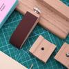 Sandpaper Clamp Block with Wood Body and Metal Thumb Screw for Flat Sanding, Hand Finishing and DIY Repair Work