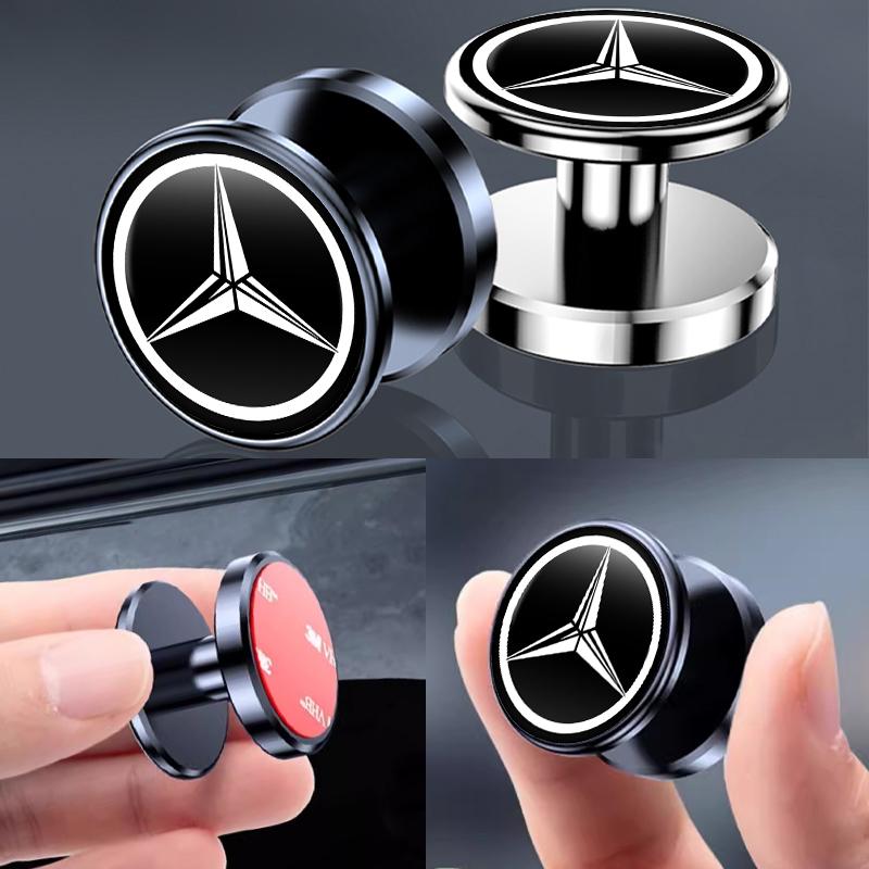 Car Self Adhesive Hook Cable Clip Data Line Organizer Holder For Mercedes Benz C180 C300 W124 W176 W177 C200 C260 GLC CLE CLA