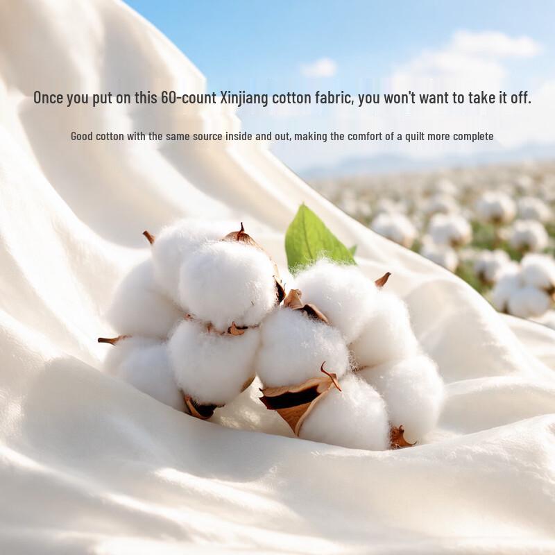 LUOLAI 60TC 100% Xinjiang Cotton All-Season Duvet