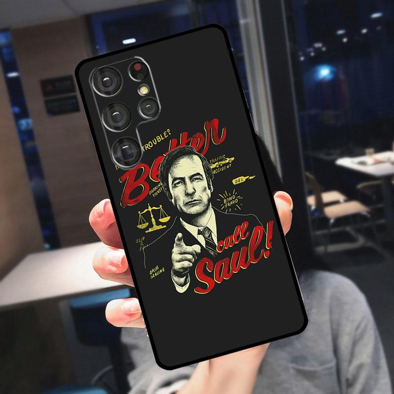 

Better Call Saul Cover For Samsung Galaxy S23 S24 S25 Ultra S21 S22 S20 S9 S10 Plus S21 FE S24 FE Phone Case Note 20 Ultra