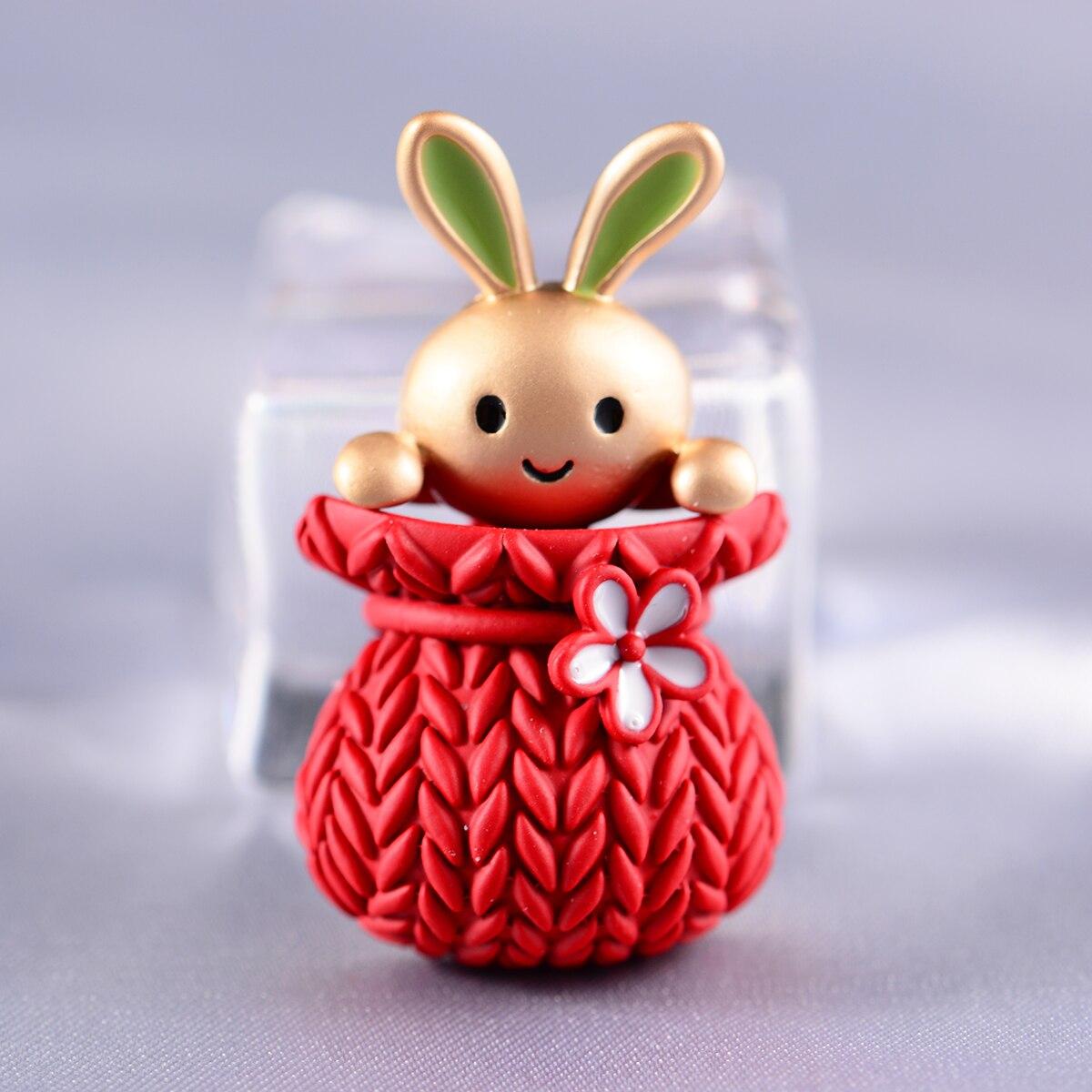 

Модний кролик Blucome у бамбуковому кошику, брошка, милі брошки, прикраси для сукні, капелюх, шарф, шпильки, аксесуари, подарунок