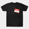 Heren Zwart Print T-shirt Hallo Mijn Naam Is Inigo Montoya Geen-Knippen Transferpapier Print Katoenen T-shirt