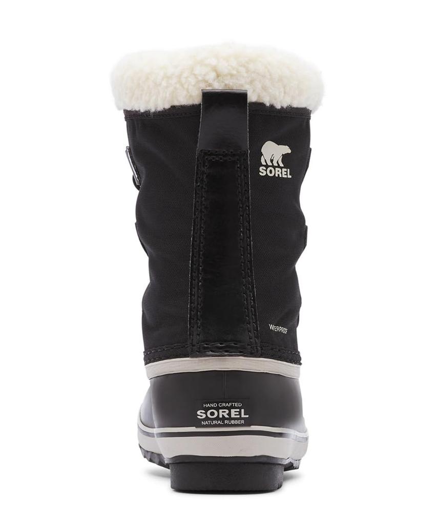 Sorel Ute Pack Nylon Waterproof Size Black Kids' Boots, 24.0cm,