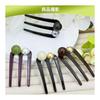 4 Piece Hair Comb Set, Updo Comb, Hair Stick, Japanese Hair Accessory for Kimono Yukata, Bridal, Coming-of-Age Ceremony, Parties, Women's Hair