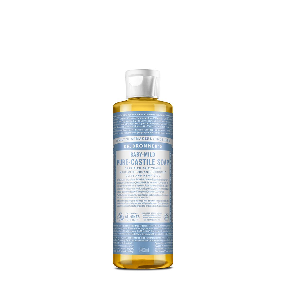 [Face & Body Cleanser] Baby Mild Pure Castile Soap 240ml Baby 240ml