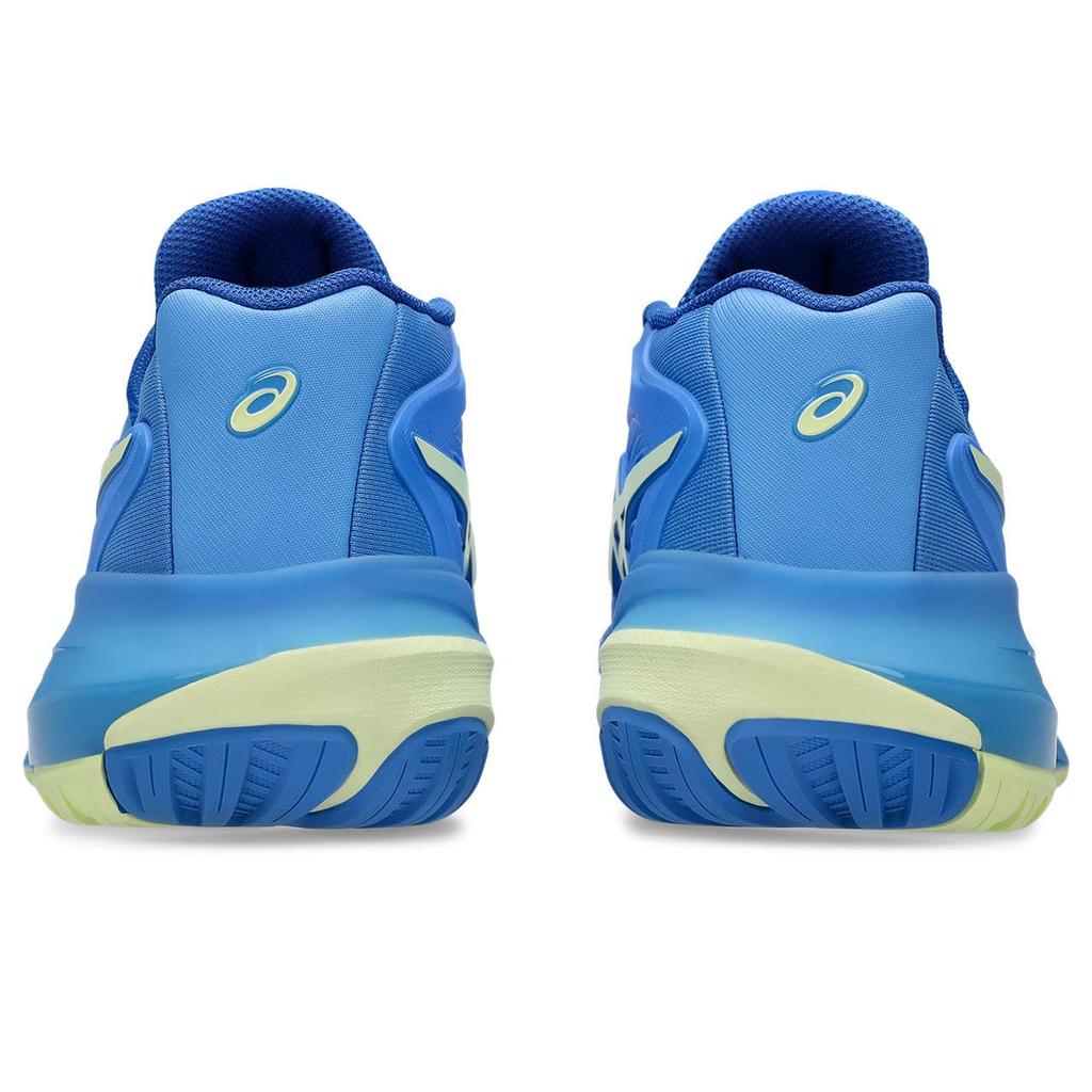 ASICS X Tennis Shoes 1042A279 Size 400 Size E GEL-RESOLUTION Women's (Blue Coast/Huddle Yellow) (Size 25.0 cm)