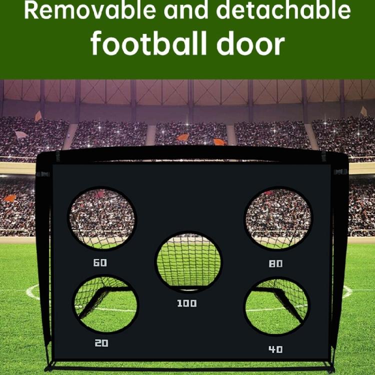 Easy Assembly 5 Hole soccers Goal Construction Materials Ideal for Youth and Adult Enthusiasts