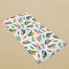 Colorful Bird Beach Towel, Soft Absorbent Quick Dry Microfiber for Seaside Pool Bathroom Camping Travel Yoga Gift