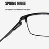 Quality Metal Presbyopia Glasses with Spring Leg Reading Glasses Business Eyeglasses for Man Classic Square Hyperopic Eyeglasses