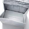DEAN DELUCA Lunch 20 x 20 x 13 cm & Bag, White, Insulated, Foldable, Compact,