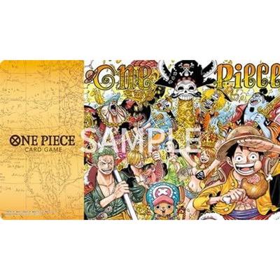 One Piece Card Game Official Playmat Limited Edition Vol.1 Monkey D. Luffy Straw Hat Crew Jump Festa ONEPIECE