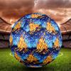 1pc Campfire Stars Soccer Balls Size 5 Machine-Stitched Ball, Sports League Outdoor Match Football Training Ball Futbol Voetbal. Q6126