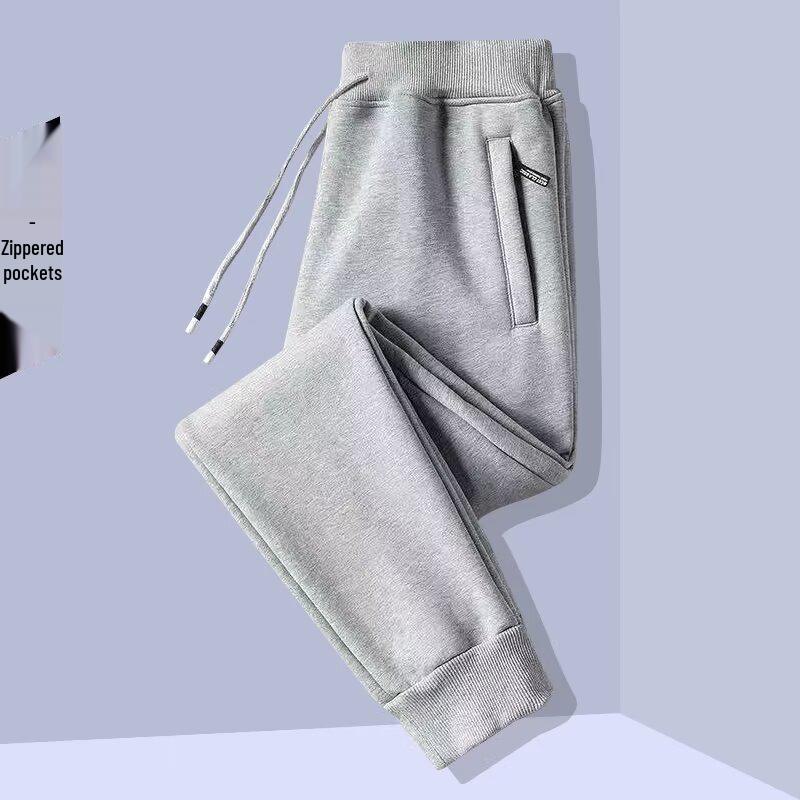 Men's Casual Nine-Point Pants: Trendy, Loose-Fit, Mid-Waist, Youthful Fashion for Spring and Autumn