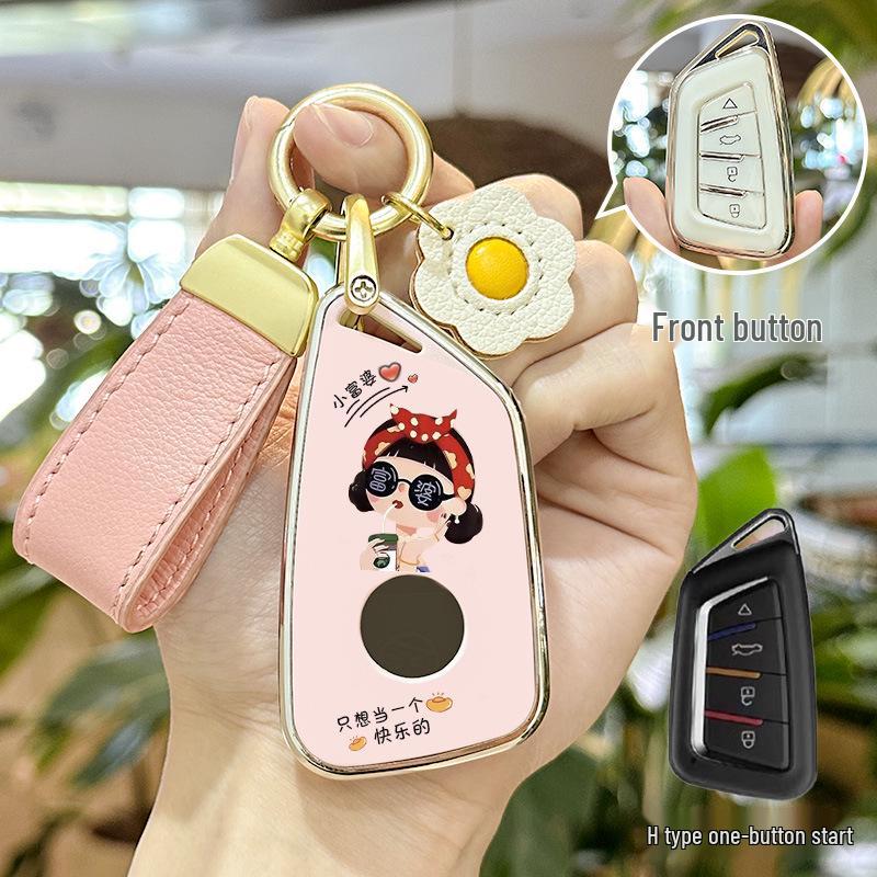 3rd Gen Blade Car Key Bag: Compatible with KD Afudi, VVDI Remote; Protective Cover with Buckle