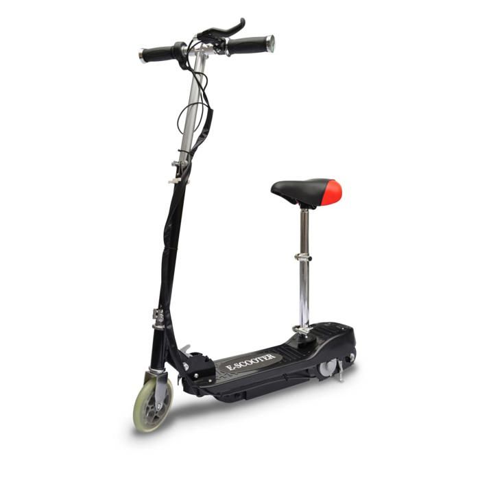 Trottinette électrique - vidaXL - 90311 - 120 W - Siège pliable - Vitesse 12 km/h