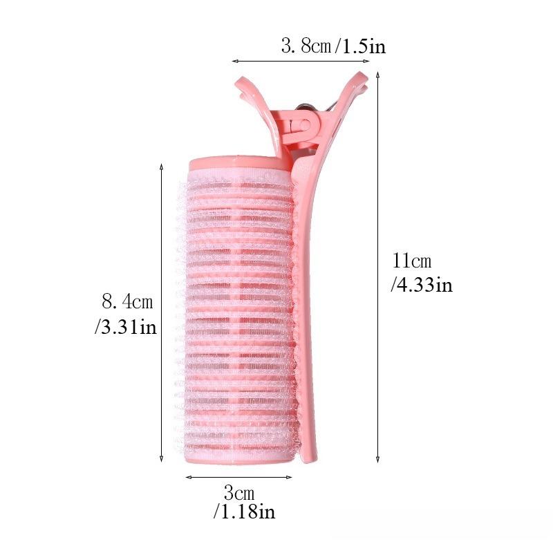 Heatless Overnight Hair Curlers - DIY Bangs & Lazy Styling Set with Fluffy Rollers & Clips for Natural Waves (No Heat Damage)