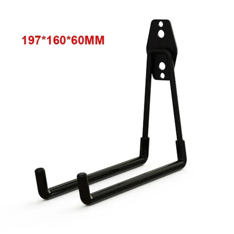 Heavy Duty Metal Hook Wall Mount Heavy Duty Garage Organizer Steel Hooks Water Pipe Bicycle Hanger Load Bearing Accessories