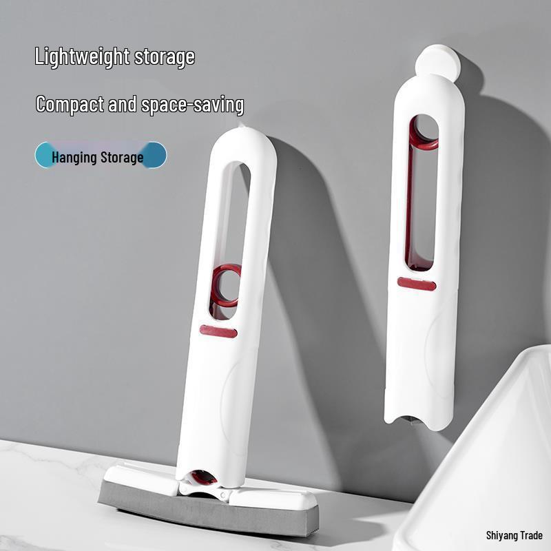 Portable Mini Mop: Multi-functional, Hangable, No Hand Washing for Kitchen, Bathroom, Coffee Table, and Sofa Cleaning