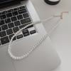 Ins Wind Pearl Necklace Design Collarbone Chain Love Pendant Jewelry