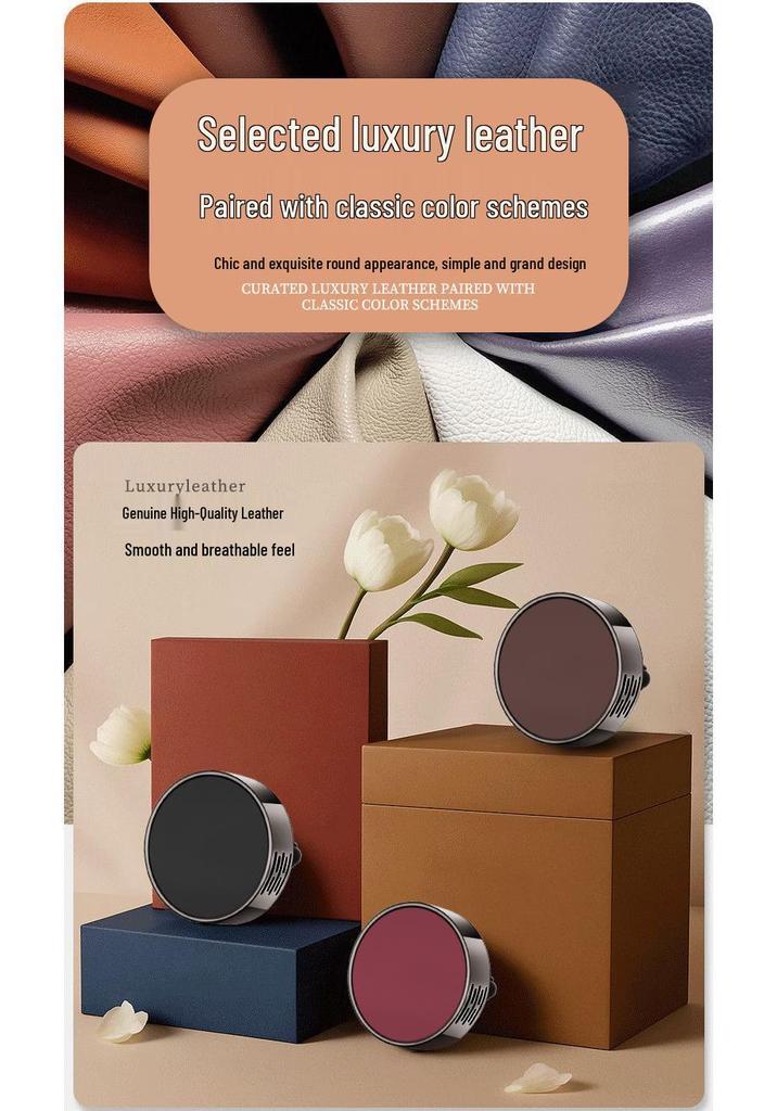 Premium Car Air Freshener Vent Clip: Long-Lasting Light Scent for Men & Women