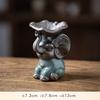 Elephant Integrated Tea Leak Filter Purple Sand Kung Fu Tea Set Accessories Can Raise Baby Elephant Tea Pet Ornament
