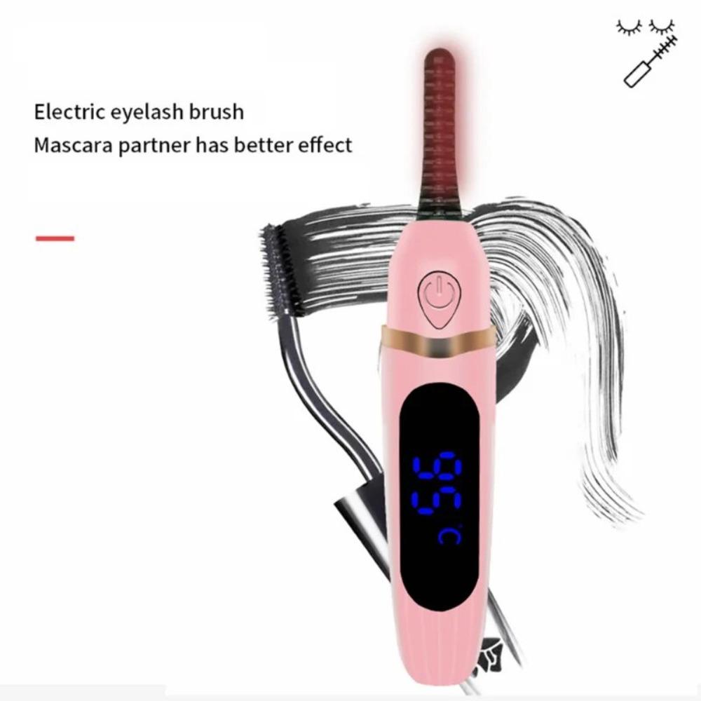 Digital Display Lashes Curling Tool 3 Gear Eyelashes Curl Supply Heated Eyelashes Curler  Styling