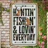 Vintage Tin Sign Wall Decor Metal Plaque Art