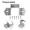 U-shaped Metal Thickened Bed Corner Bed Rail Brackets Beam Support Bed Hinges Hook Corner Code Furniture Hardware Accessories