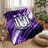Coperta in pile di flanella morbida Anderlecht FC Leggera Accogliente Calda Coperta da divano letto Decorazione per la casa