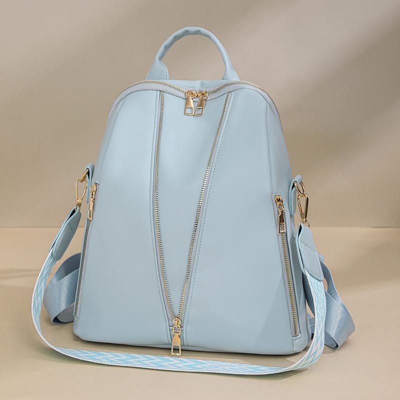 

Рюкзак женский персонализированный модный большой вместительный студенческий рюкзак повседневная сумка синий