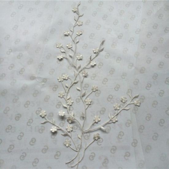 3D Blumenapplikation Pflaumenblüte Stickerei Pullover Kleid Bluse Dekor DIY Nähen Patch Kleidung Zubehör Hochzeit Party Kleidung Schmuck