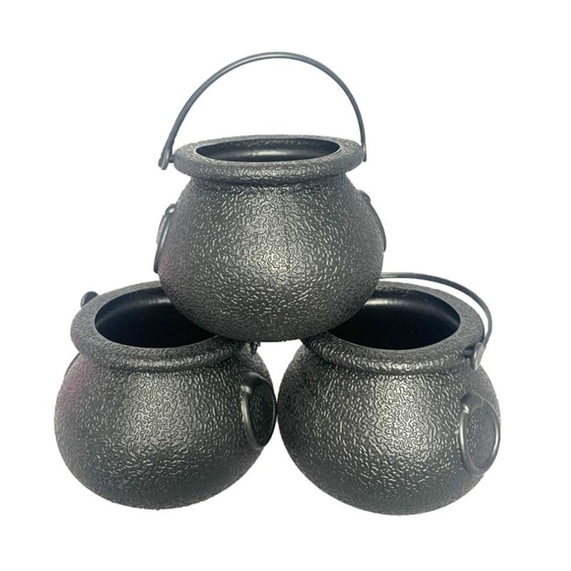 12Pcs Small Halloween Treat Container Plastic Candy Bucket For Halloween Party Home Decorations Indoor and Outdoor