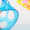 10 Pcs Multifunctional Ruler Quilling Tool Circle Template Measuring Geometric Ruler Shape Stencil Round Hole Ruler Tool