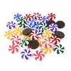 10 Stück Rot Weiß Zuckerstange Weihnachten Acryl Ornament DIY Weihnachtsbaum Hängeanhänger 2024 Weihnachtsdekoration für Zuhause Neujahrsgeschenke