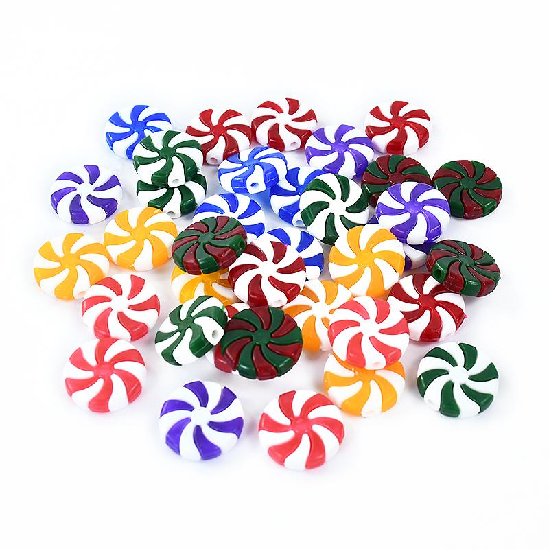 10 Stück Rot Weiß Zuckerstange Weihnachten Acryl Ornament DIY Weihnachtsbaum Hängeanhänger 2024 Weihnachtsdekoration für Zuhause Neujahrsgeschenke