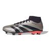 adidas Predator 24 League Socke FG Vivid Horizon Pack Unisex Sneaker Grau Platin-Metallic Aurora-Schwarz IF6340