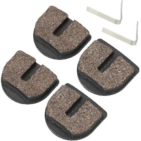 GREHUA Disc Brake Pads Front and Rear Compatible with Razor MX500 MX650 SX500 Dirt Rocket Quad 500 ATV 4 Wheeler Motocross RSF650 Street Bike E500S