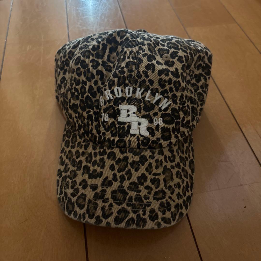 Used leopard print cap