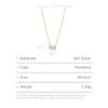 ANDYWEN 925 Sterling Silver Bull Pendant Luxury Zircon Pave long Chain Necklace For Women Party