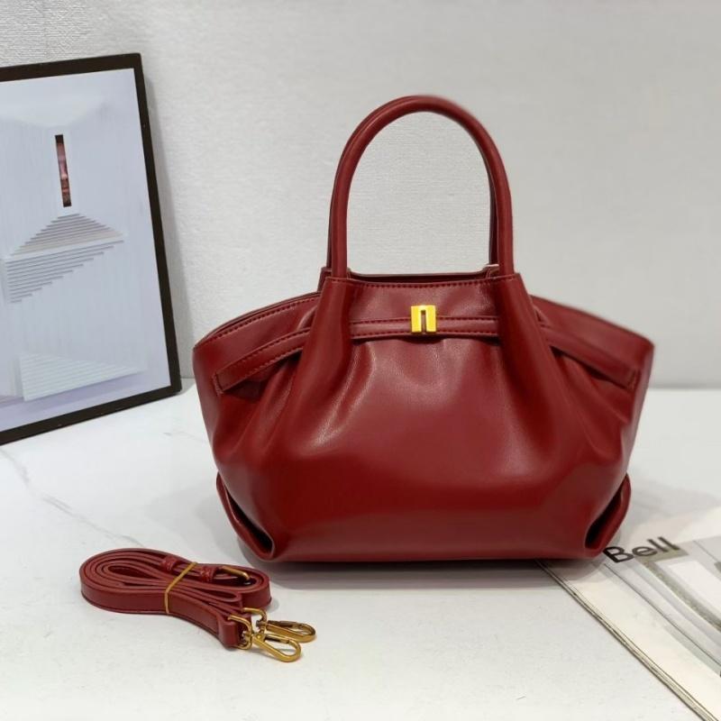 Dumpling Shape Tote Bag Women's Crossbody Bag PU Material High Texture Soft Leather Handbag Large Capacity Underarm Bag