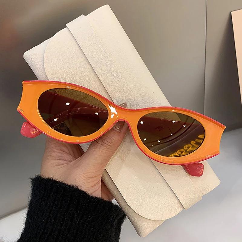 Vintage Oval Sunglasses Women Fashion UV400 Protection Summer Travel Eyewear Ladies Retro Sun Glasses Oculos De Sol