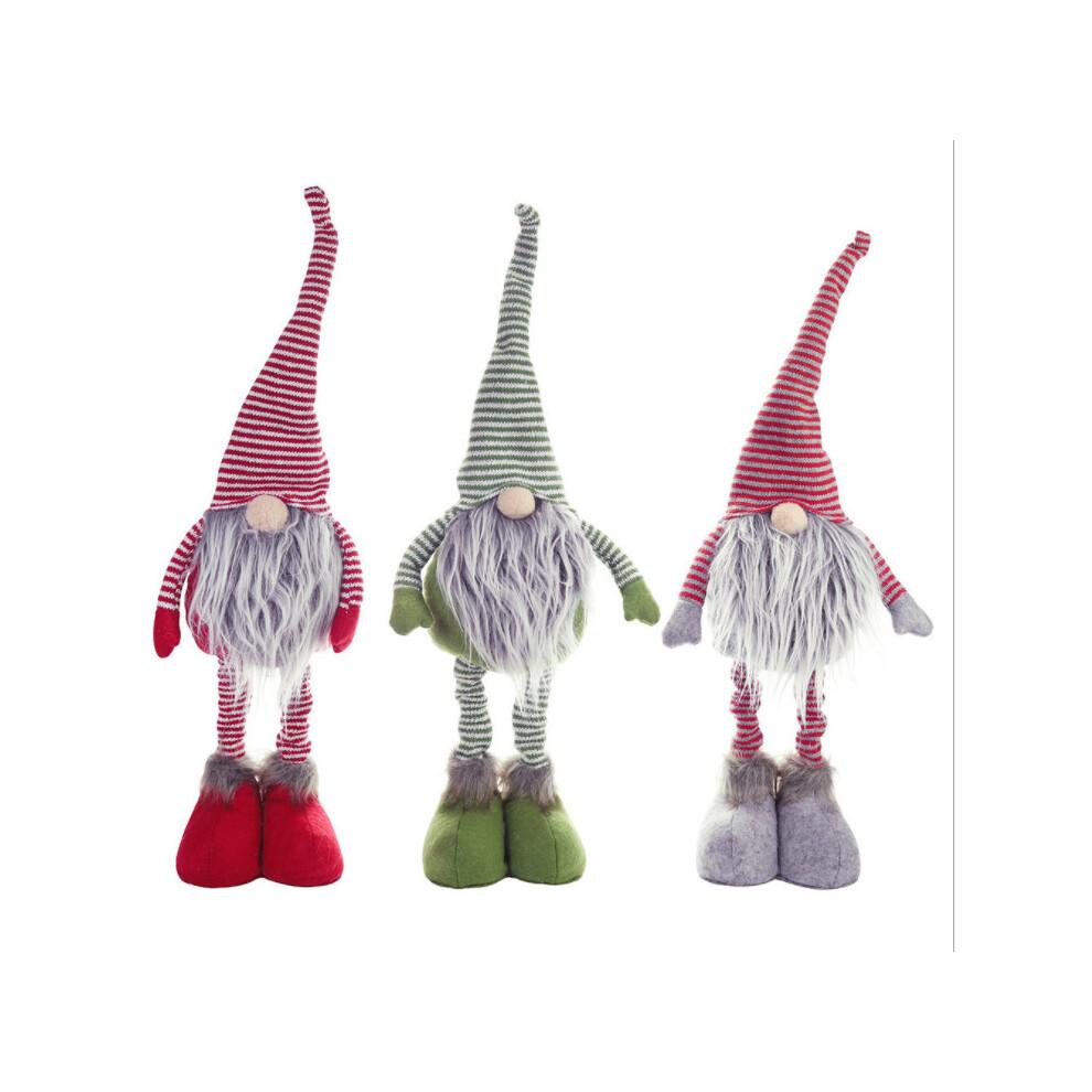 (Verde) Locura Navideña Decoración de Gnomo Gonk Adorno Regalo Decoración Festiva