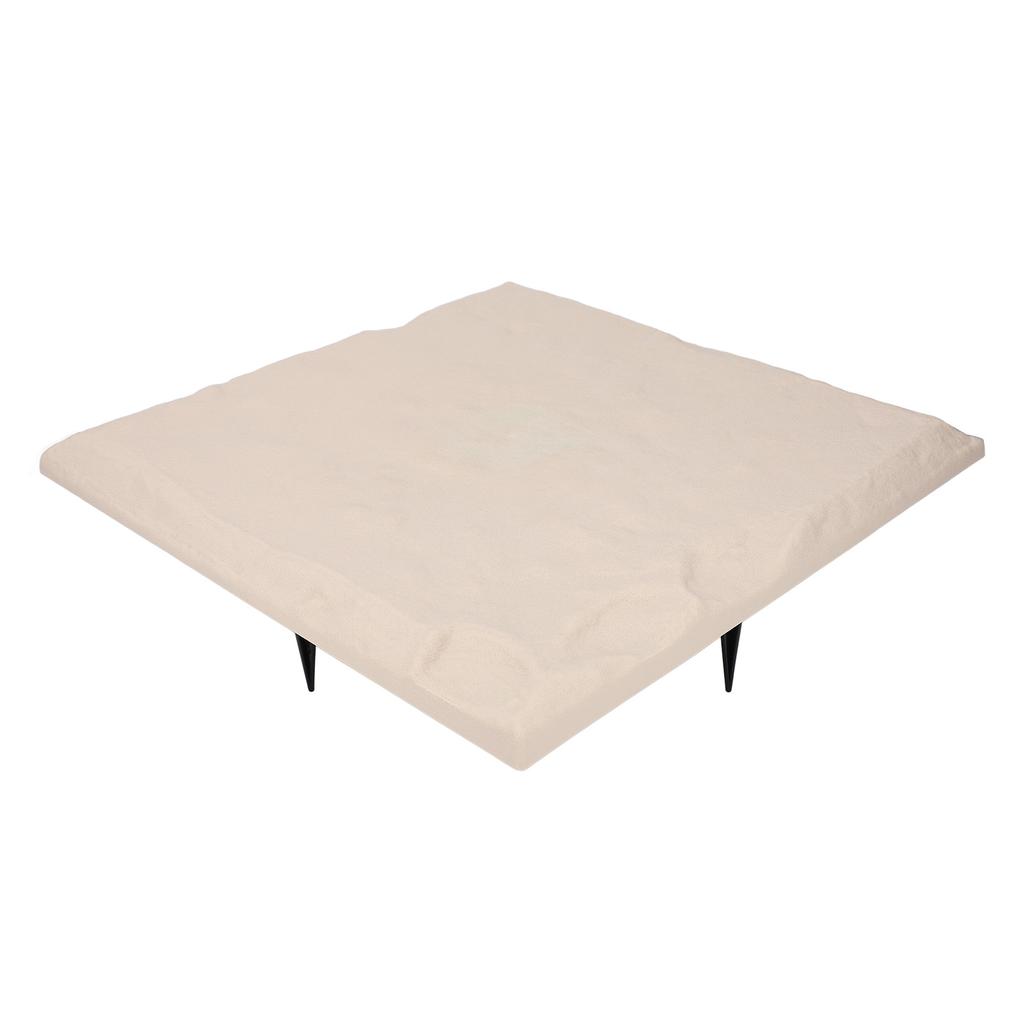 Stepping Stone with Ground Stakes Polypropylene Resin Weatherproof Garden Decor Stepping Stone for Lawn Outdoor