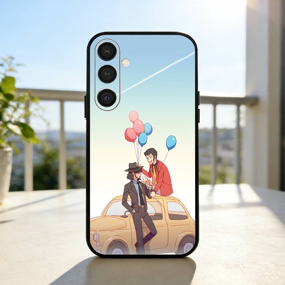 L-Lupin the Third Phone Case For Samsung A73,72,71,A52,51,40,41,A22,A32,31,A13, Soft Black Shell