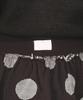 Ronron Big Dot Cancan Ruffle Pantskirt Black
