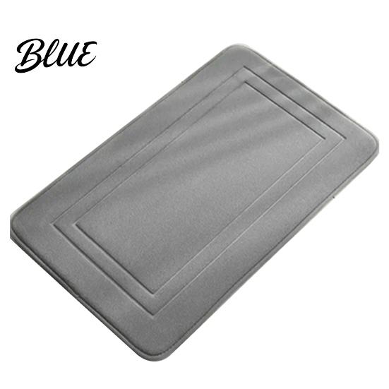 Super Absorbent Bath Water Bathroom Memory Foam Soft Non-slip Mat Ultra Quick Dry Rug Shower