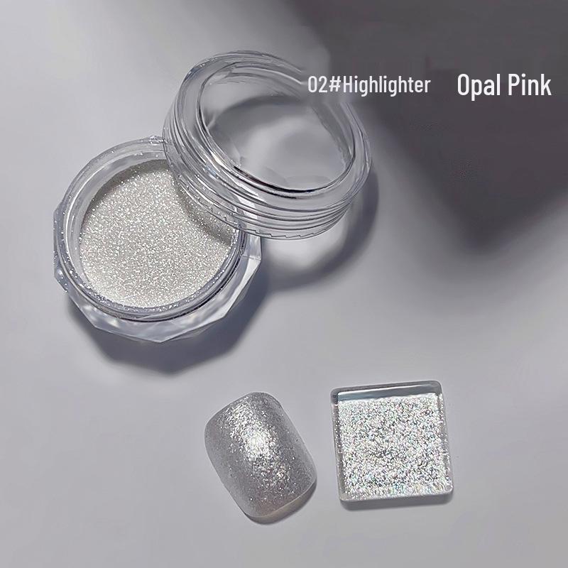 

Аврора Опал Розовый Глиттер Нейл-арт - Переливающийся Сказочный Маникюр Декорации