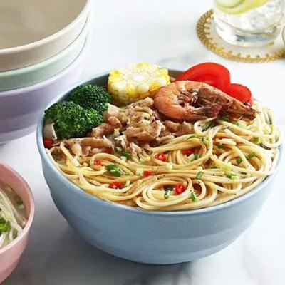 Miska na ryż Łatwa do czyszczenia Duża pojemność Możliwość układania w stosy Zdrowa miska do serwowania ramenu do jadalni